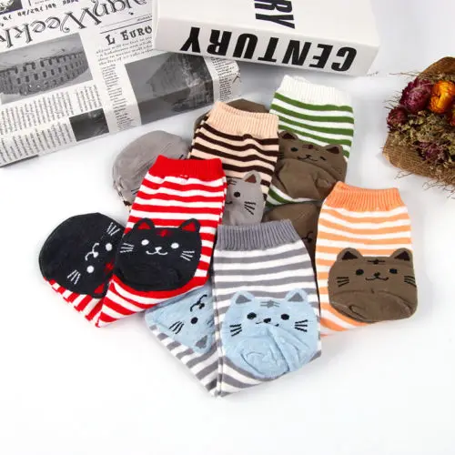 5Pcs Winter Warm Women Girls Cotton Socks Ankle Creative Cat Print Middle Pop Hosiery Socks
5Pcs Winter Warm Women Girls Cotton Socks Ankle Creative Cat Print Middle Pop Hosiery Socks
