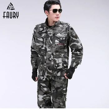 2018 New Men's Clothing Army Tactical Camouflage Military Uniform Combat Jacket Cargo Pants CS Suit Camouflage Hunting Clothes
2018 New Men's Clothing Army Tactical Camouflage Military Uniform Combat Jacket Cargo Pants CS Suit Camouflage Hunting Clothes
