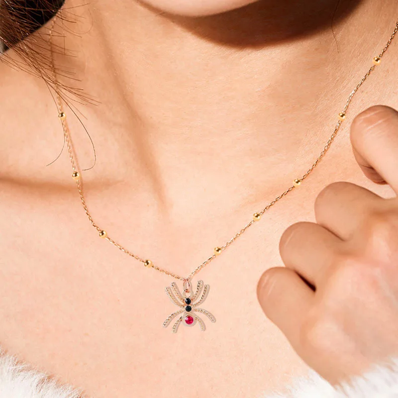 2019 New Minimalist Spider Pendant Necklace Men Bijoux Silver Plated Chain Necklace Punk Fashion Jewelry Clavicle Collares
2019 New Minimalist Spider Pendant Necklace Men Bijoux Silver Plated Chain Necklace Punk Fashion Jewelry Clavicle Collares