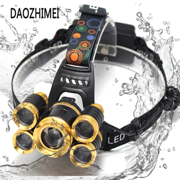 50000Lm XM-T6x4 LED Headlight ZOOM Flashlight Torch Camping Fishing Headlamp lantern Use 2*18650 battery / AC/Car/Usb/ charging
50000Lm XM-T6x4 LED Headlight ZOOM Flashlight Torch Camping Fishing Headlamp lantern Use 2*18650 battery / AC/Car/Usb/ charging