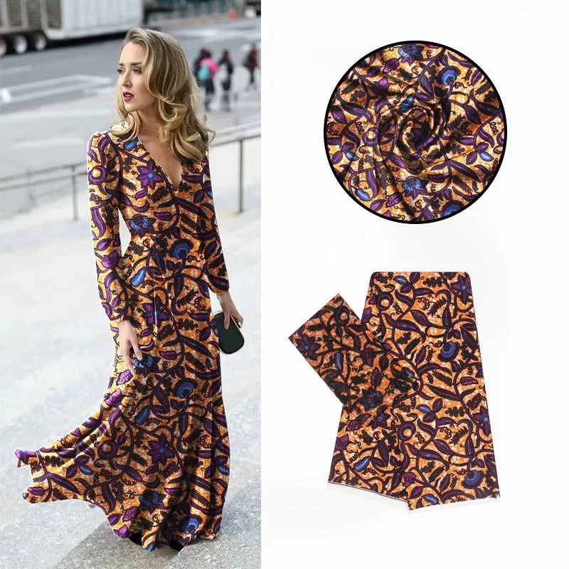 YBG!2018 Popular Wax fabric Top Quality Vintage Silk wax cloth African Wax Prints Fabric 4+2yards/lot for Party Dress ! L91516
YBG!2018 Popular Wax fabric Top Quality Vintage Silk wax cloth African Wax Prints Fabric 4+2yards/lot for Party Dress ! L91516