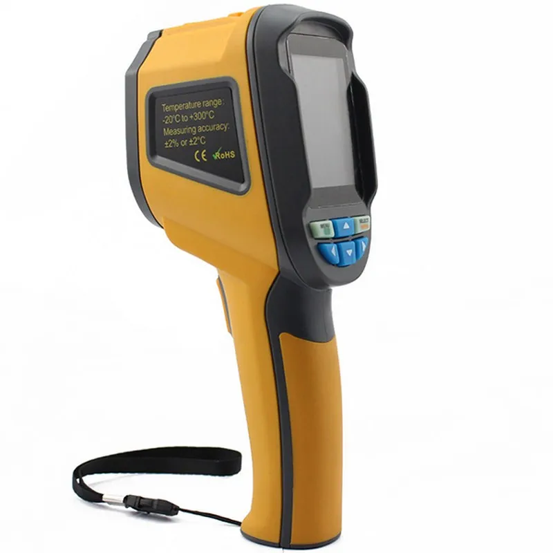 Digital LCD Infrared Thermometer Gun IR Laser Point Mix Visible 2.4 InchThermal Infrared Imaging Temperature Handheld Pyrometer
Digital LCD Infrared Thermometer Gun IR Laser Point Mix Visible 2.4 InchThermal Infrared Imaging Temperature Handheld Pyrometer