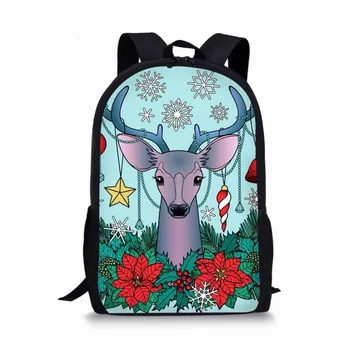 Merry Christmas Moose Print Childrens Backpack Schoolbag deer School Bags Set Mochila Escolar Travel Shoulder Backpacks
Merry Christmas Moose Print Childrens Backpack Schoolbag deer School Bags Set Mochila Escolar Travel Shoulder Backpacks