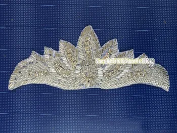 Fashion Handmade Rhinestone Beaded patches Appliques for clohing10pieces/lot appliques
Fashion Handmade Rhinestone Beaded patches Appliques for clohing10pieces/lot appliques
