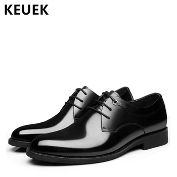 New Arrival Men Dress shoes Genuine leather Business Office shoes Non-slip Male Flats Lace-Up Pointed Toe Oxford shoes 02A
New Arrival Men Dress shoes Genuine leather Business Office shoes Non-slip Male Flats Lace-Up Pointed Toe Oxford shoes 02A