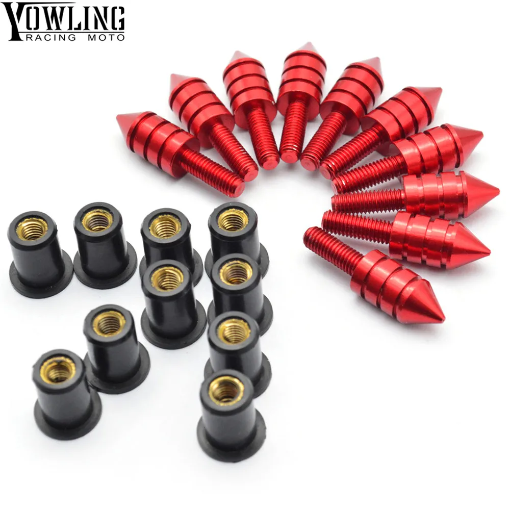 5MM Motorcycle CNC Windscreen Windshield Screw Bolts Nuts Kit for HONDA CBR600RR CBR954RR CBR929RR CBR 954 600 929 RR 2000-2006
5MM Motorcycle CNC Windscreen Windshield Screw Bolts Nuts Kit for HONDA CBR600RR CBR954RR CBR929RR CBR 954 600 929 RR 2000-2006