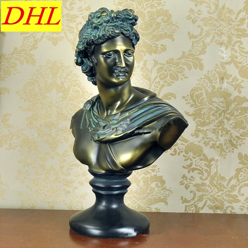 

Cute David Statue Figure Venus Bust Gypsum Michelangelo Buonarroti Home Decorations Collectible Colophony Crafts L2183