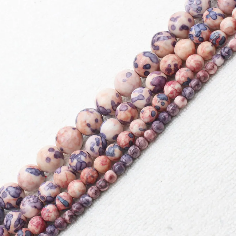Wholesale 3-14mm Pink&Gray Snow Jaspers Round Loose Beads 15" bjr13,For Jewelry making, can mixed wholesale!
Wholesale 3-14mm Pink&Gray Snow Jaspers Round Loose Beads 15" bjr13,For Jewelry making, can mixed wholesale!