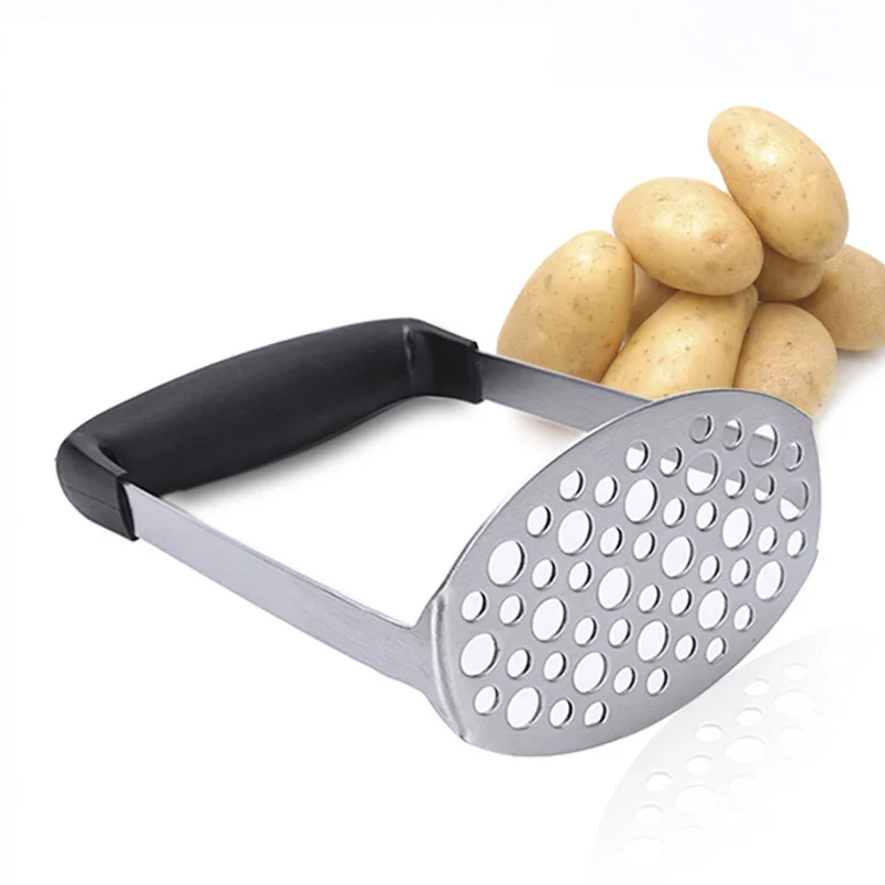 1 Pc Stainless Steel Potato Pressure Mud Masher Manual Potatoes Garlic Masher Ricer Fruit Vegetable Tools Kitchen Accessories
1 Pc Stainless Steel Potato Pressure Mud Masher Manual Potatoes Garlic Masher Ricer Fruit Vegetable Tools Kitchen Accessories