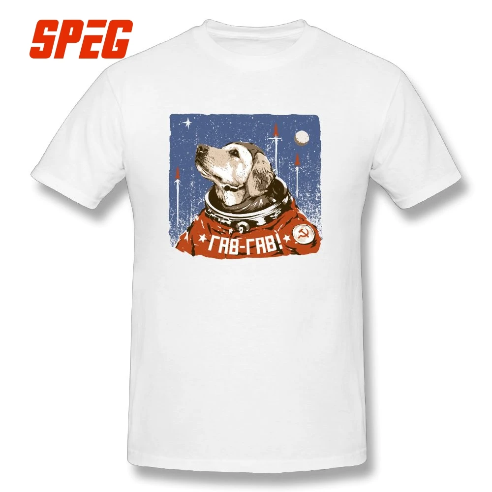 Beagle Dog Soviet Space Dog T Shirts Creative Marvellous Crewneck T-Shirts 100% Cotton Short Sleeve Men's Tees
Beagle Dog Soviet Space Dog T Shirts Creative Marvellous Crewneck T-Shirts 100% Cotton Short Sleeve Men's Tees