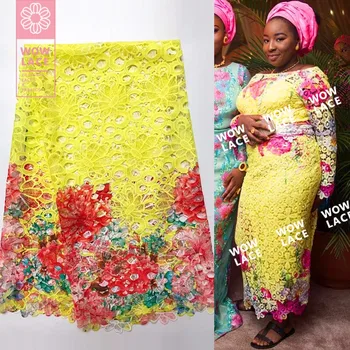 Yellow Flower Printing Style African Cotton Lace Fabric 2019 High Quality Printed Laces For Indian Nigerian Women Dresses Fabric
Yellow Flower Printing Style African Cotton Lace Fabric 2019 High Quality Printed Laces For Indian Nigerian Women Dresses Fabric