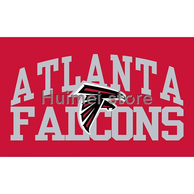 Image football soccer club Atlanta Falcons banner polyester 90*150cm Atlanta Falcons flag