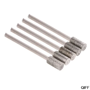 5PCS Diamond Coated Cylindrical Burr 4mm Chainsaw Sharpener Stone File Chain Saw Sharpening Carving Grinding Tools July 3
5PCS Diamond Coated Cylindrical Burr 4mm Chainsaw Sharpener Stone File Chain Saw Sharpening Carving Grinding Tools July 3