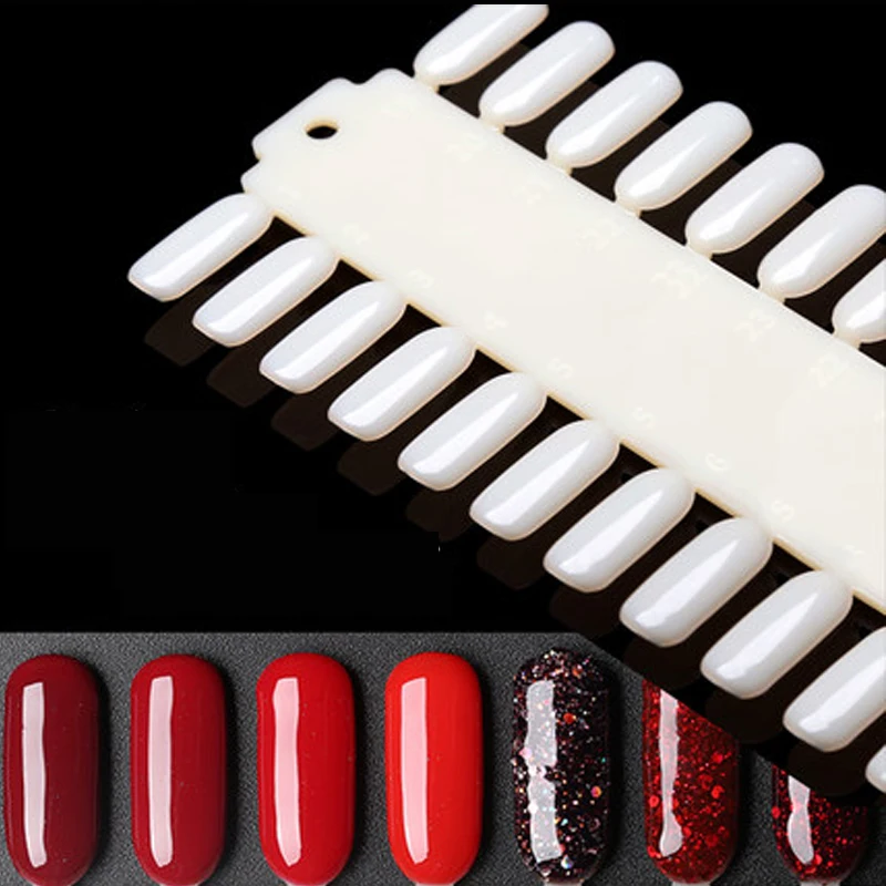 1 Pcs 36 Tips Nails Art Practice Tips Display Plastic Nature Colors DIY Nails Color UV Gel Polish Chart Gel Card Board Equipment
1 Pcs 36 Tips Nails Art Practice Tips Display Plastic Nature Colors DIY Nails Color UV Gel Polish Chart Gel Card Board Equipment