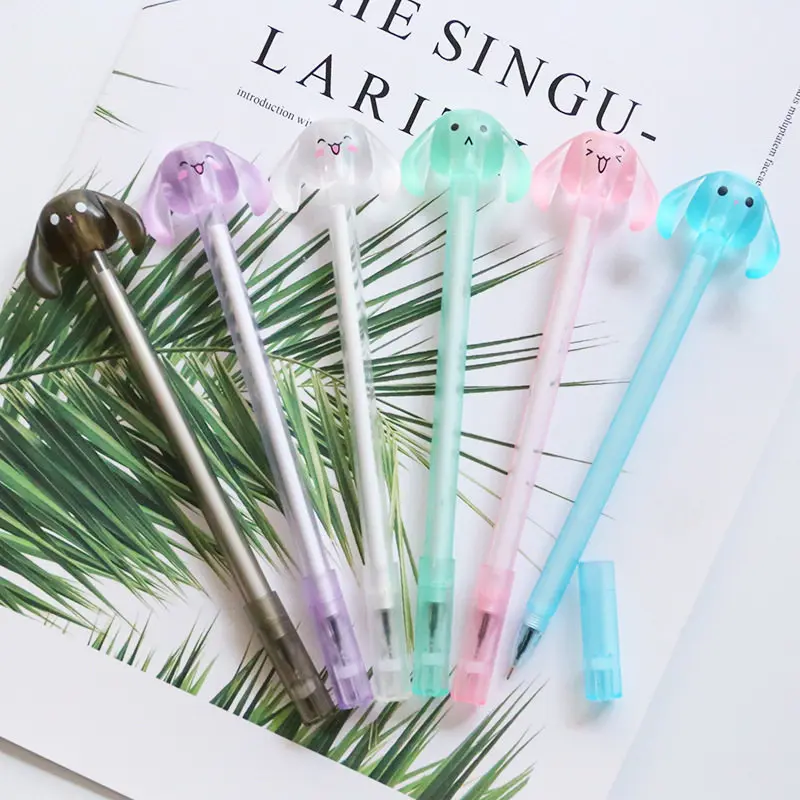 Coloffice 1PC Cartoo Rabbit Gel Pens Pencil Black Ink 0.5mm Writing Signing Pens Signature Cute Gel Pens Student Office Supplies
Coloffice 1PC Cartoo Rabbit Gel Pens Pencil Black Ink 0.5mm Writing Signing Pens Signature Cute Gel Pens Student Office Supplies