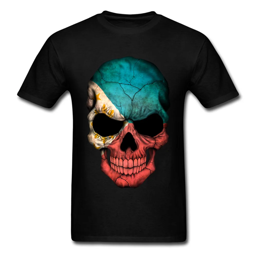 Filipino Flag Skull_black