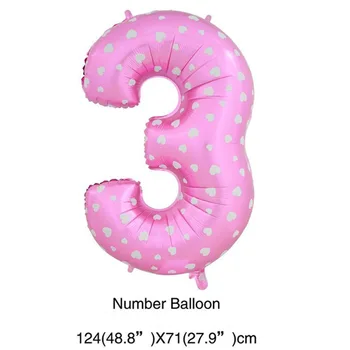 Girl boy kids happy 3rd 13rd 3th Birthday party decoration kits pink blue polkadot Number 3 air helium foil balloons supplies
Girl boy kids happy 3rd 13rd 3th Birthday party decoration kits pink blue polkadot Number 3 air helium foil balloons supplies