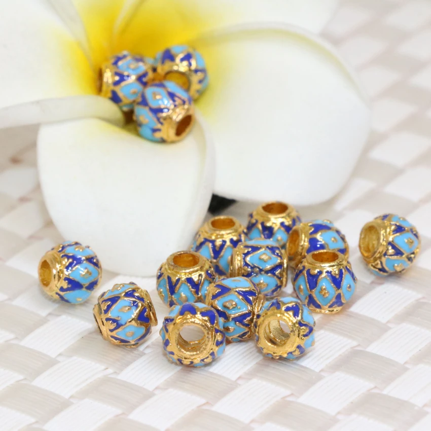 Hot sale 7*8mm barrel shape little accessories fit diy necklace bracelets spacers beads carved blue enamel jewelry 5pcs B2469
Hot sale 7*8mm barrel shape little accessories fit diy necklace bracelets spacers beads carved blue enamel jewelry 5pcs B2469
