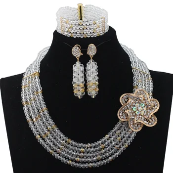 Fashion Gold Wedding Jewelry Crystal African Jewellery Set Women Party Jewelry Set Free Shipping HX629
Fashion Gold Wedding Jewelry Crystal African Jewellery Set Women Party Jewelry Set Free Shipping HX629