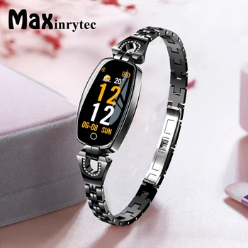 Maxinrytec H8 Smart Watch Women Waterproof Heart Rate Monitoring Bluetooth For Android IOS Fitness Bracelet Smartwatch
Maxinrytec H8 Smart Watch Women Waterproof Heart Rate Monitoring Bluetooth For Android IOS Fitness Bracelet Smartwatch