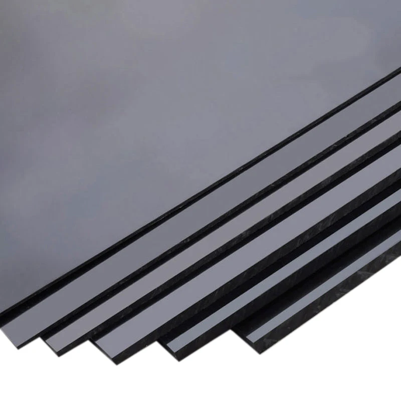 DWZ 1Pc Black Durable ABS Styrene Plastic Flat Sheet Plate 1mm x 200mm x 300mm