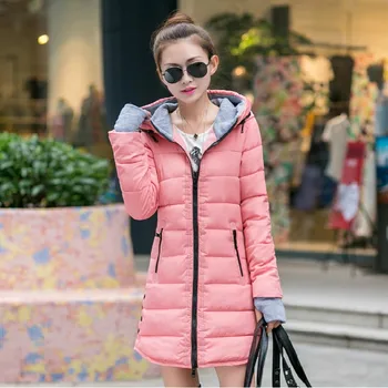 Down Parkas Women cotton-padded jacket winter medium length down cotton jacket large size women thin jackets Free 8865
Down Parkas Women cotton-padded jacket winter medium length down cotton jacket large size women thin jackets Free 8865