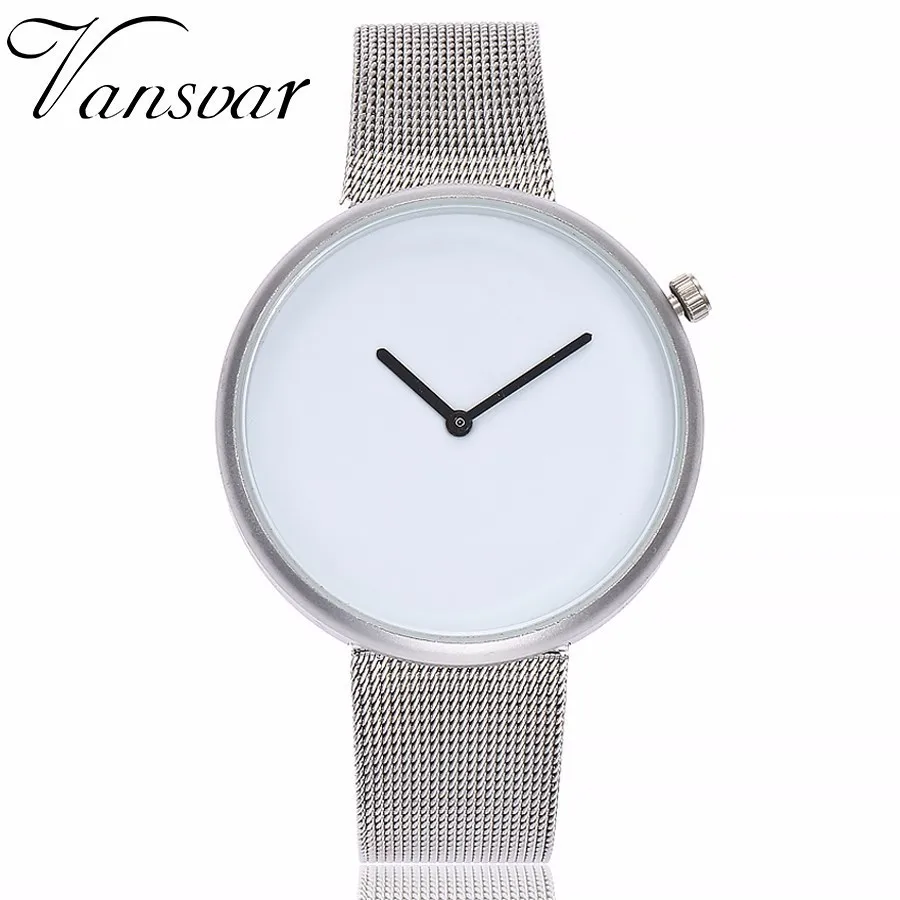 2018 Vansvar Brand Unisex Women Men Stainless Steel High-Quality Watch Unique Watches Casual Quartz Wristwatches Hot Selling
2018 Vansvar Brand Unisex Women Men Stainless Steel High-Quality Watch Unique Watches Casual Quartz Wristwatches Hot Selling