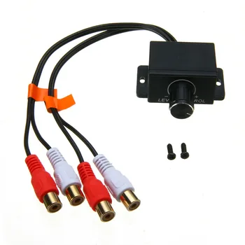 New Universal Car Audio Amplifier Bass RCA Level Remote Volume Control Knob LC-1 Mayitr
New Universal Car Audio Amplifier Bass RCA Level Remote Volume Control Knob LC-1 Mayitr