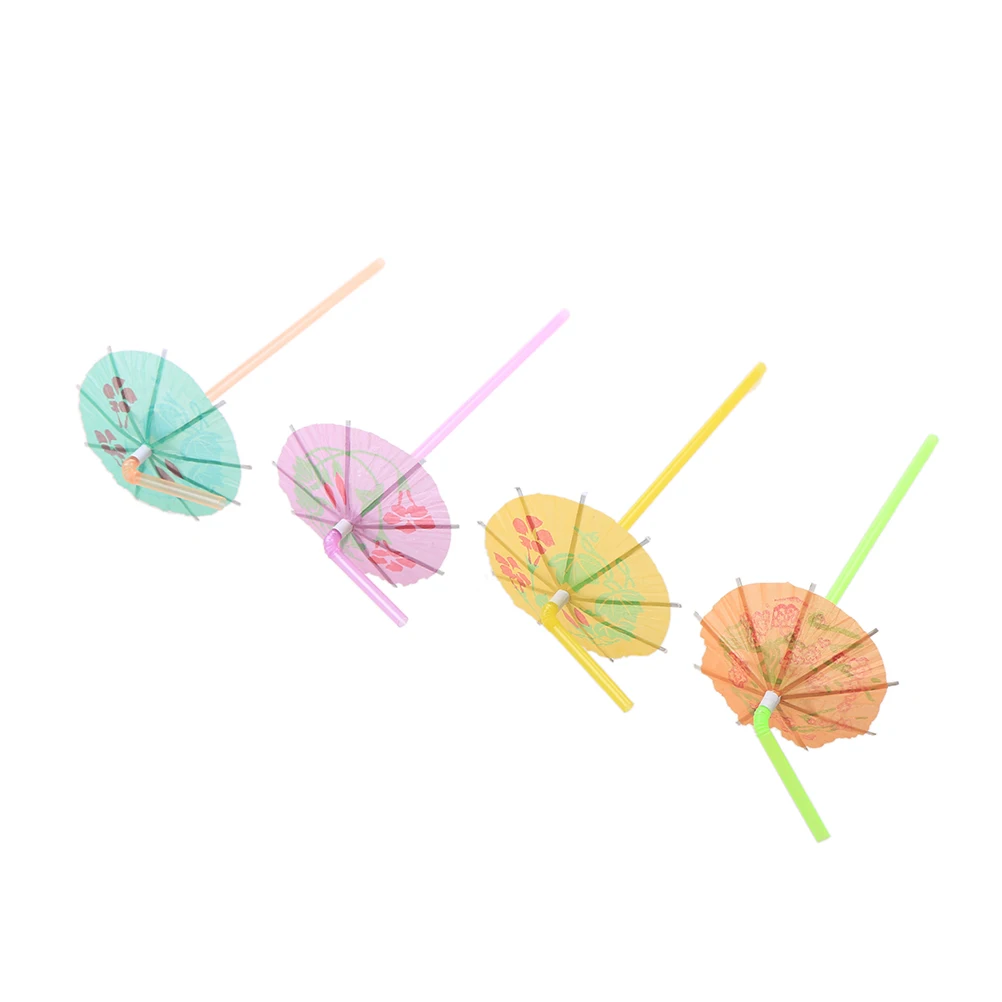 50pcs/bag Mixed Color Umbrella Plastic Fruit Juice Cocktail Straws BBQ Hawaiian Theme Party Marriage Wedding Decoration
50pcs/bag Mixed Color Umbrella Plastic Fruit Juice Cocktail Straws BBQ Hawaiian Theme Party Marriage Wedding Decoration