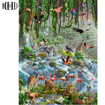 MHD Animals 5D diy Diamond Painting Mosaic Pictures 3D Full Plaza & Round Diamond Embroidered Rhinestone A Flock of Animal Views
MHD Animals 5D diy Diamond Painting Mosaic Pictures 3D Full Plaza & Round Diamond Embroidered Rhinestone A Flock of Animal Views
