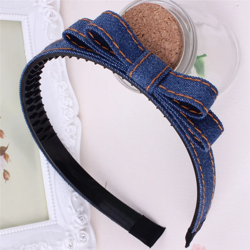 Baby girl's Classic Plaid headdress cute denim bow headwear hair accessories for children make kids fashion lovely
Baby girl's Classic Plaid headdress cute denim bow headwear hair accessories for children make kids fashion lovely