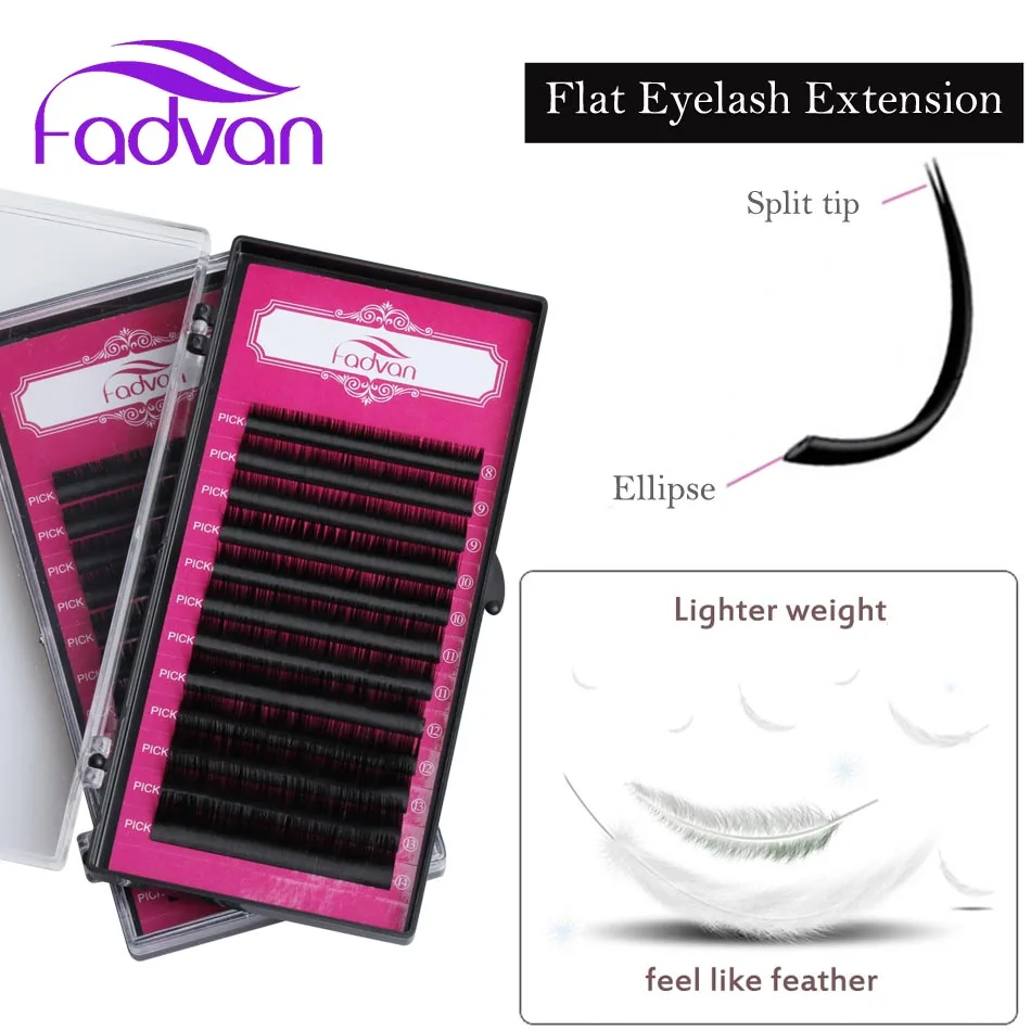 Ellipse Makeup False Eyelashes Makeup Accessories Lashes Extensions Feather Lighter 0.15/0.20mm Thickness Flat Lashes Building
Ellipse Makeup False Eyelashes Makeup Accessories Lashes Extensions Feather Lighter 0.15/0.20mm Thickness Flat Lashes Building
