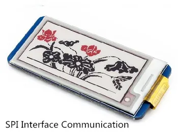 2.13 inch 9P SPI Red Black White E-Paper E-ink Screen with Internal Controller 212*104 
2.13 inch 9P SPI Red Black White E-Paper E-ink Screen with Internal Controller 212*104