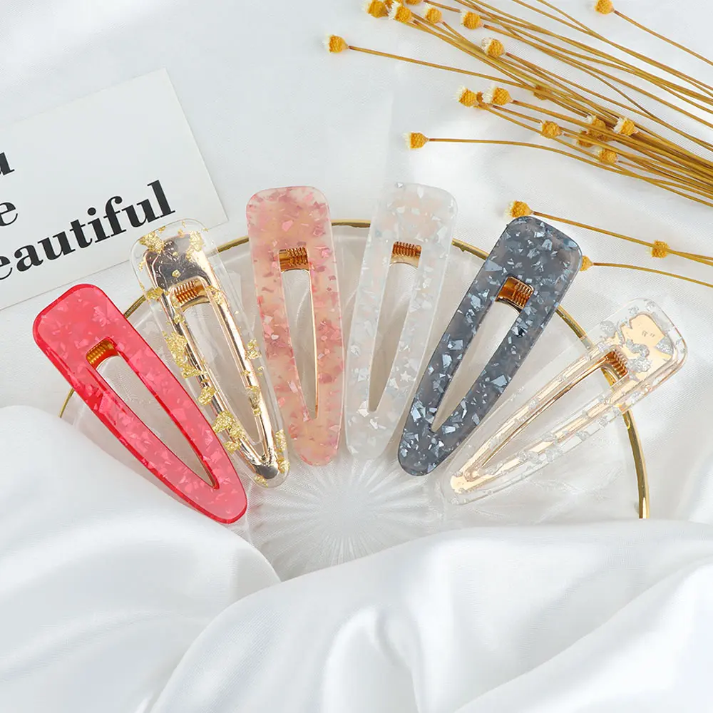 1PC 2019 Hair Clips New Geometric Acrylic Tin Foil Hairpin Rectangle Water Drop Acetate Hair Accessories Women Hair Jewelry
1PC 2019 Hair Clips New Geometric Acrylic Tin Foil Hairpin Rectangle Water Drop Acetate Hair Accessories Women Hair Jewelry