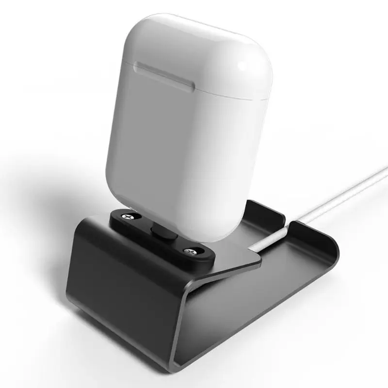 Aluminum Charger Charging Holder Stand Dock Station Bracket for Airpods 1/2 for iphone 5/6/7/8/X/XS/XR
Aluminum Charger Charging Holder Stand Dock Station Bracket for Airpods 1/2 for iphone 5/6/7/8/X/XS/XR