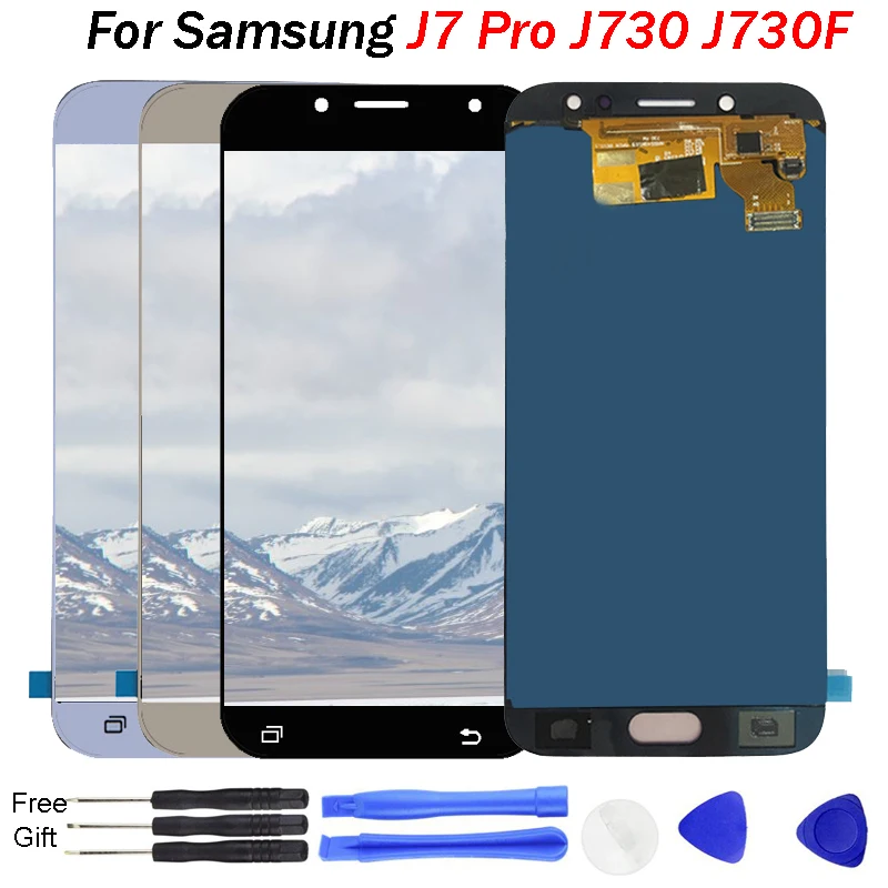 J730 LCD For Samsung Galaxy J7 Pro 2017 J730 J730F LCD Display Touch Screen Digitizer Assembly J730M J730GM J730G LCD Pantalla
J730 LCD For Samsung Galaxy J7 Pro 2017 J730 J730F LCD Display Touch Screen Digitizer Assembly J730M J730GM J730G LCD Pantalla