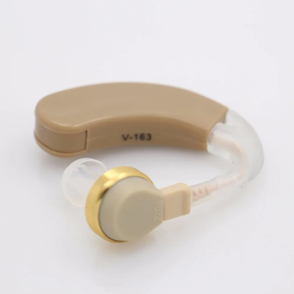 

AXON Behind Ear style Hearing Aid sound voice amplifier ear Hearing Aids aparelho auditivo 2pcs/lot V-163 amplificador