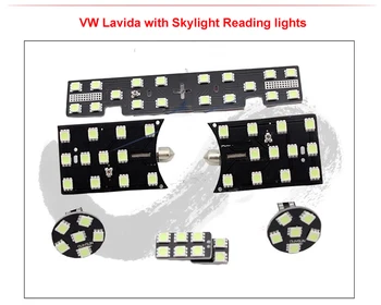 6PCS LED Reading Light/Interior dome map Light Kit Bulb Upgrade for Lavida with Skylight(e.g. Glove box,Trunk,Visor Light)
6PCS LED Reading Light/Interior dome map Light Kit Bulb Upgrade for Lavida with Skylight(e.g. Glove box,Trunk,Visor Light)