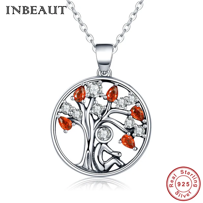 INBEAUT Elegant Real 925 Sterling Silver Brown Green Zircon Stone Tree CZ Pendant fit Chain Necklace for Women Wedding Jewelry
INBEAUT Elegant Real 925 Sterling Silver Brown Green Zircon Stone Tree CZ Pendant fit Chain Necklace for Women Wedding Jewelry