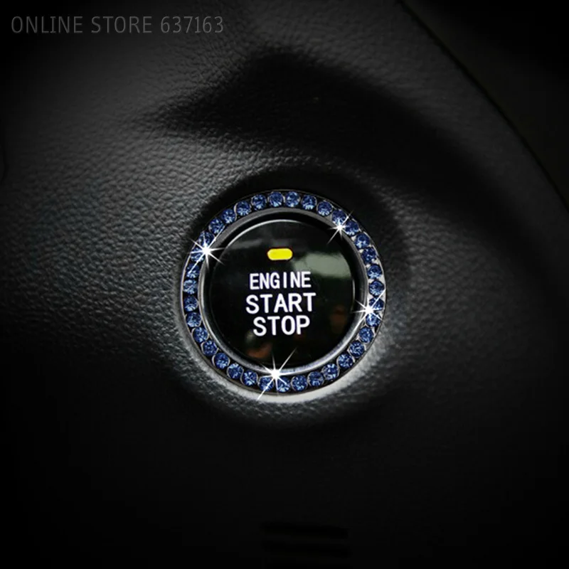 Rhinestone Inlaid Push Start Button Ignition Sticker For Hyundai ix30 ix35 ix45 Accent Elantra Sonata Tucson Solaris Verna
Rhinestone Inlaid Push Start Button Ignition Sticker For Hyundai ix30 ix35 ix45 Accent Elantra Sonata Tucson Solaris Verna