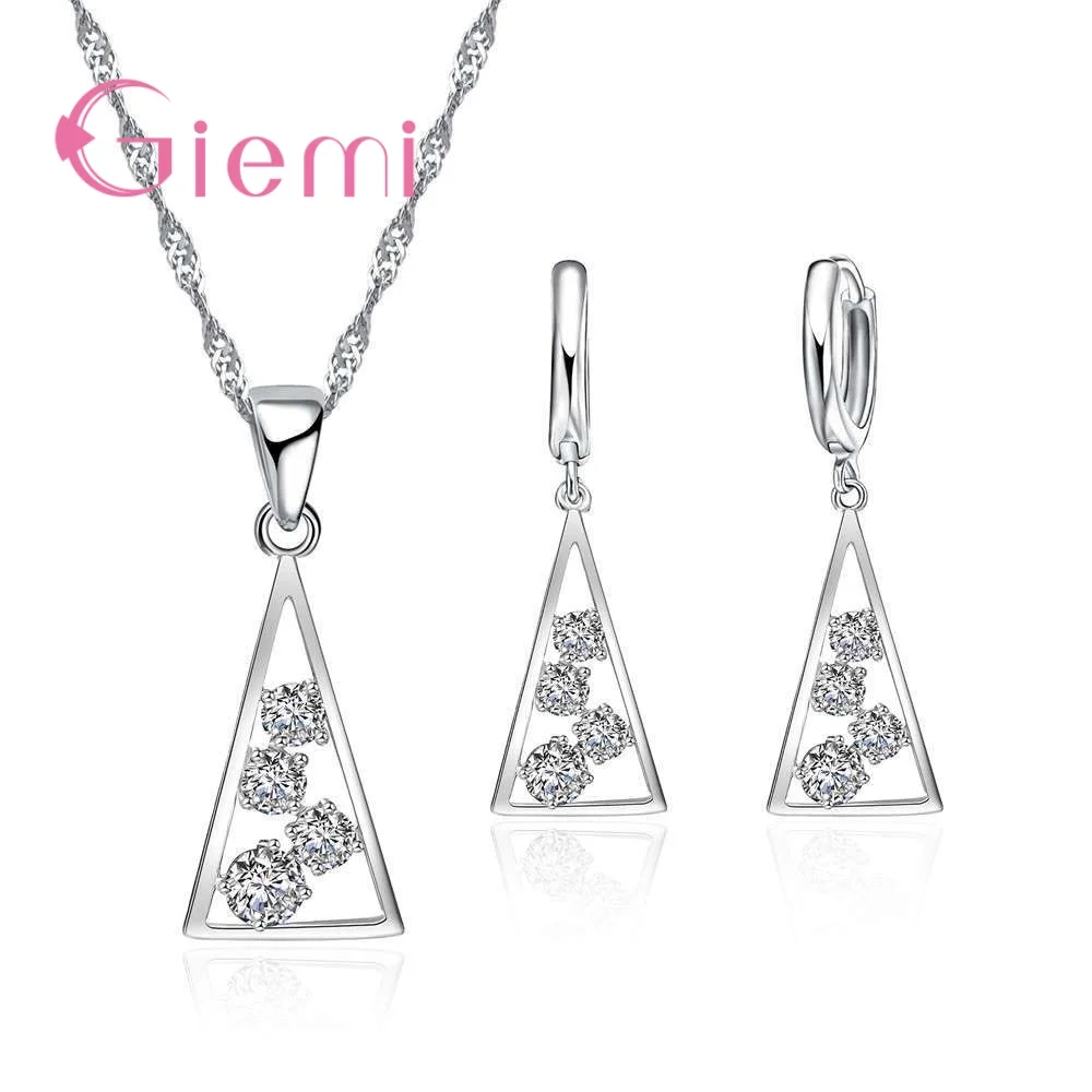 100% 925 Sterling Silver Necklace Pendants for Women Wedding Party Geometry Cubic Zirconia Hoop Earring Sets Lover Girl
100% 925 Sterling Silver Necklace Pendants for Women Wedding Party Geometry Cubic Zirconia Hoop Earring Sets Lover Girl
