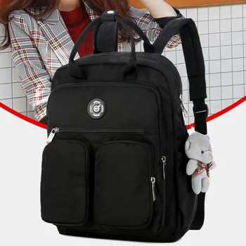 Hot Selling fashional Women Backpack Multi-pocket Large Capacity Waterproof for breathable Outdoor durable Travel School bag -B5
Hot Selling fashional Women Backpack Multi-pocket Large Capacity Waterproof for breathable Outdoor durable Travel School bag -B5