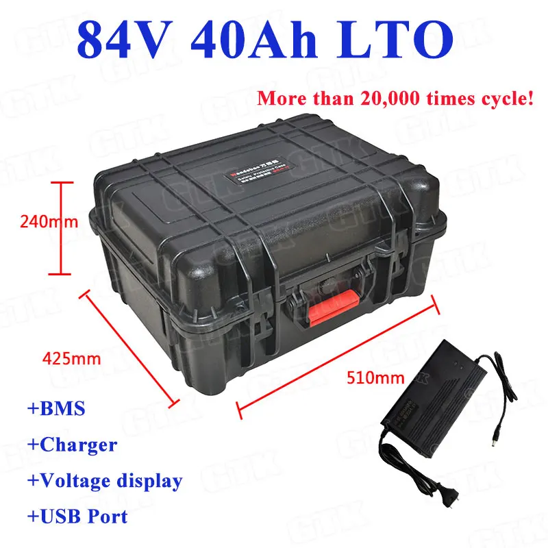 Литий-титанатный аккумулятор, длительный срок службы, LTO 84 в, 40 А ч, 35S, 2,4 В, аккумулятор лто с BMS для солнечной батареи + зарядное устройство 5 А
Литий-титанатный аккумулятор, длительный срок службы, LTO 84 в, 40 А ч, 35S, 2,4 В, аккумулятор лто с BMS для солнечной батареи + зарядное устройство 5 А