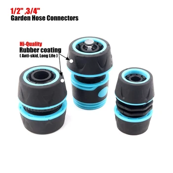 1pc 1/2" 3/4" Garden Hose Quick Connectors ABS Rubber Coating Faucet Fast Joint Irrigation Car Wash Pipe Repair Connector Hi-QUA
1pc 1/2" 3/4" Garden Hose Quick Connectors ABS Rubber Coating Faucet Fast Joint Irrigation Car Wash Pipe Repair Connector Hi-QUA