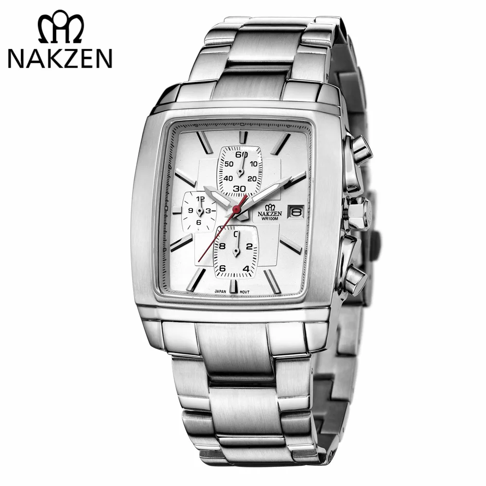 NAKZEN Business Mens Wirst Quartz Watch Man Sports Luminous Hands Watches Waterproof 10 Bar Male Edifice Watch Relogio Masculino
NAKZEN Business Mens Wirst Quartz Watch Man Sports Luminous Hands Watches Waterproof 10 Bar Male Edifice Watch Relogio Masculino