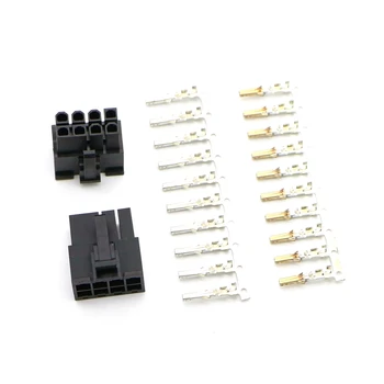 4.2mm 5557 GPU/PCI-E 8Pin Male Connector with 10pcs Terminal pins for PC Modding.
4.2mm 5557 GPU/PCI-E 8Pin Male Connector with 10pcs Terminal pins for PC Modding.