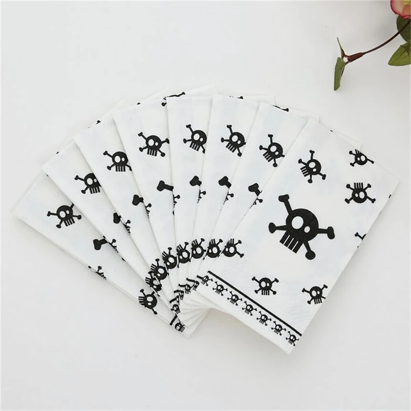 Free Shipping Casamento 10Pcs 3-Layer Skull Paper Napkins For Decoupage Halloween Party Decoration Boda Supplies
Free Shipping Casamento 10Pcs 3-Layer Skull Paper Napkins For Decoupage Halloween Party Decoration Boda Supplies