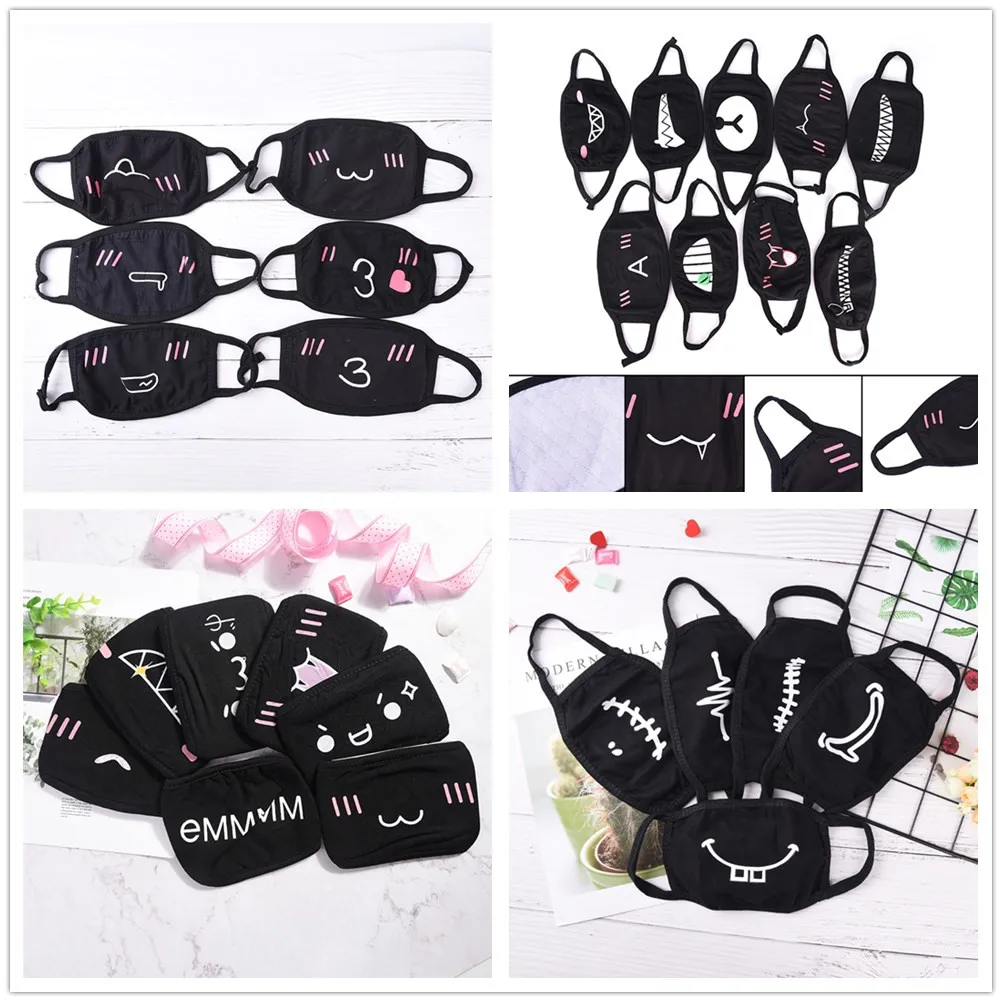 NEW Quality Black Unisex Cartoon Warm Thickening Masks Black Cotton Half Face Mask Funny Teeth Letter Mouth
NEW Quality Black Unisex Cartoon Warm Thickening Masks Black Cotton Half Face Mask Funny Teeth Letter Mouth