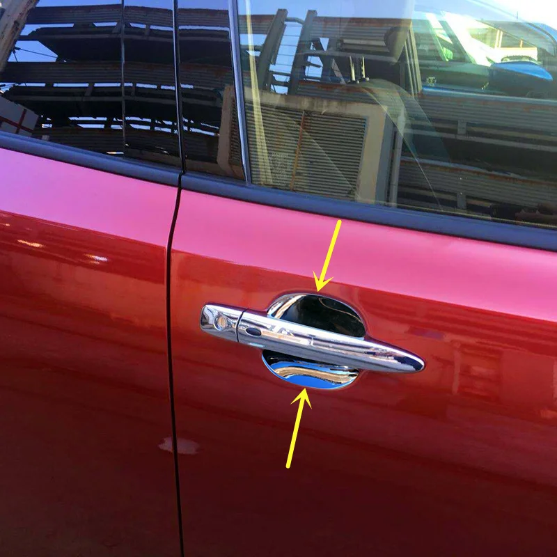 For Nissan Leaf 2018 ABS Chrome Car Exterior Door Handle Bowls Frame Cover Trim 2pcs Auto Accessories
For Nissan Leaf 2018 ABS Chrome Car Exterior Door Handle Bowls Frame Cover Trim 2pcs Auto Accessories