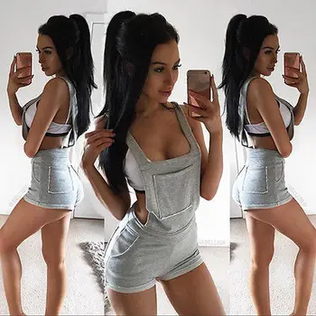 New Women Ladies Clubwear Plain Playsuit Bodycon Party Jumpsuit Romper Sleeveless Slash Neck Sexy Hot Trousers
New Women Ladies Clubwear Plain Playsuit Bodycon Party Jumpsuit Romper Sleeveless Slash Neck Sexy Hot Trousers